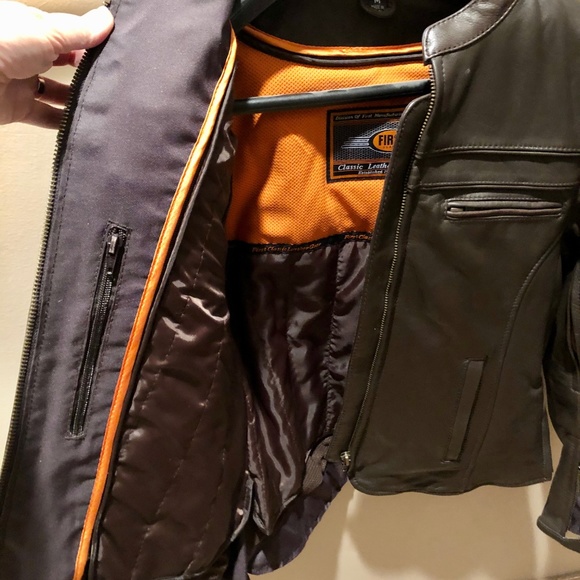 Motorcycle Leather Jacket - Picture 2 of 2